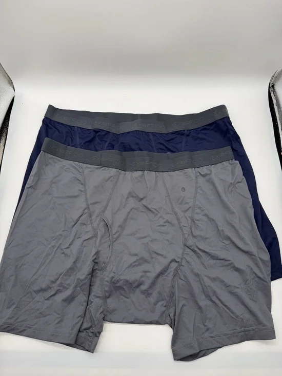 (2) Exofficio Men's Original Performance Boxer Briefs Duo Give n Go 2.0 4 Pair - Picture 5 of 8